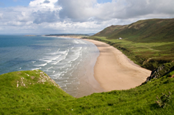 Cottages close to sandy beaches in Glamorgan
