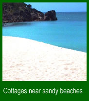 Holiday cottages near sandy beaches