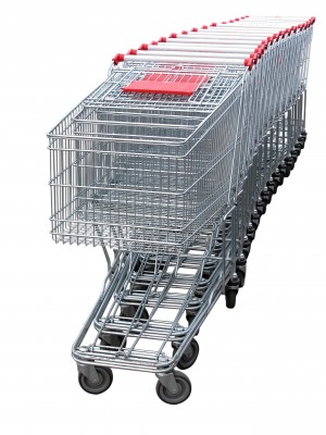 shopping trolleys